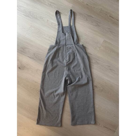 Louche Women’s Size 6 Houndstooth Cropped Overalls Jumper - Picture 4 of 5